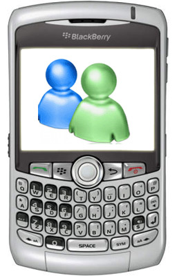 BlackBerry Windows Live Messenger